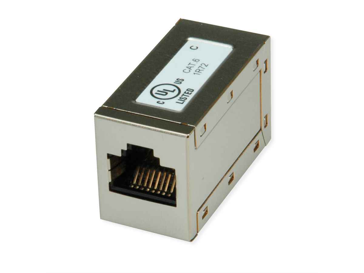 ROLINE RJ-45 Kupplungen geschirmt, Cat.6 (Class E), 25er Pack