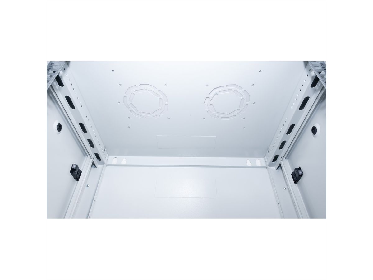 ROLINE 19-Zoll Wandgehäuse Basic Plus 9HE, 600x450 BxT grau