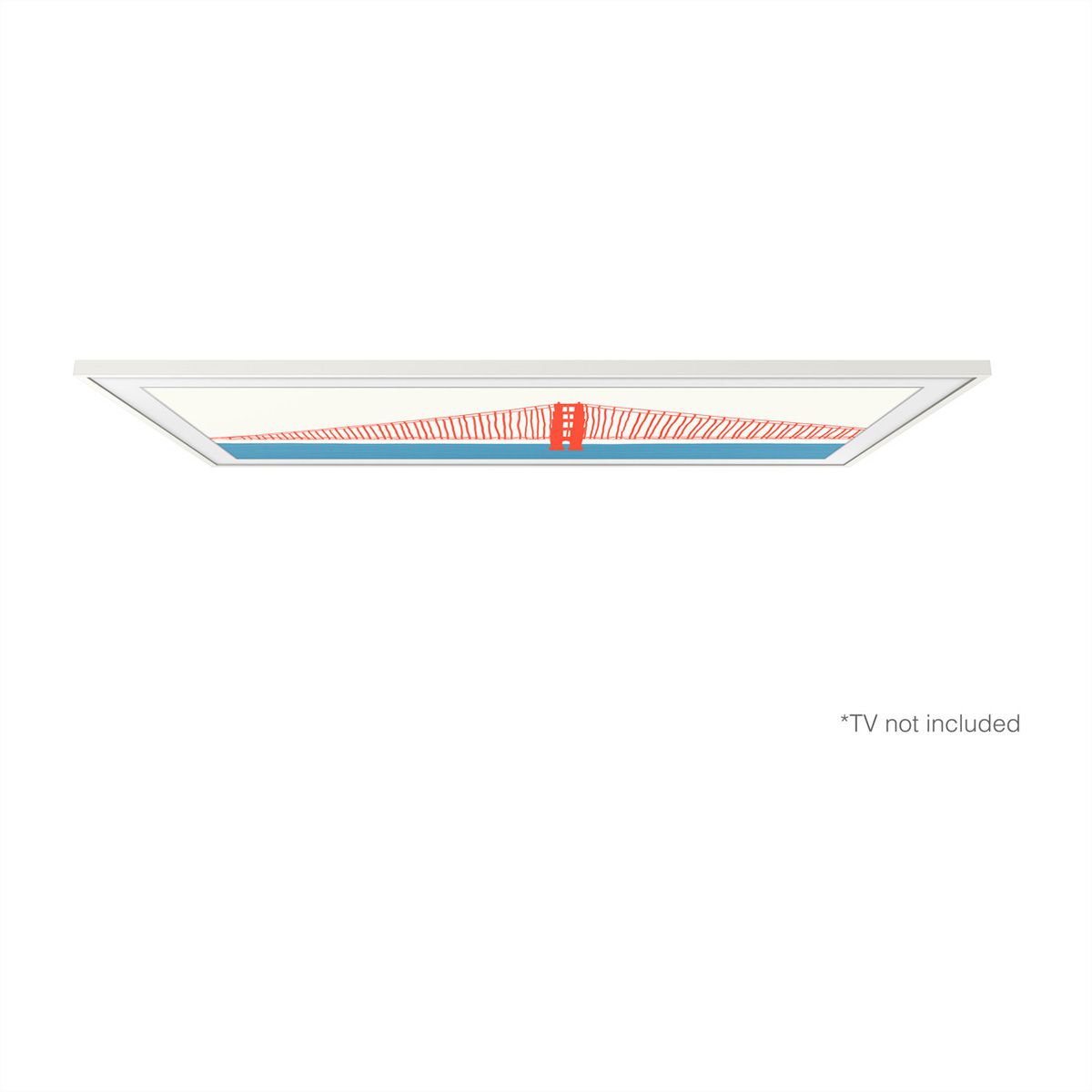 Samsung The Frame Wechselrahmen weiss, 55" 2026