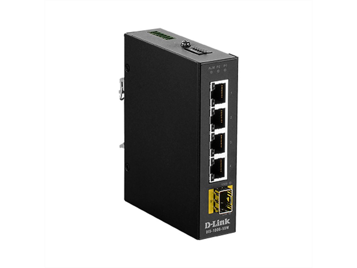 D-Link DIS-100G-5SW Switch non administrable Gigabit industriel