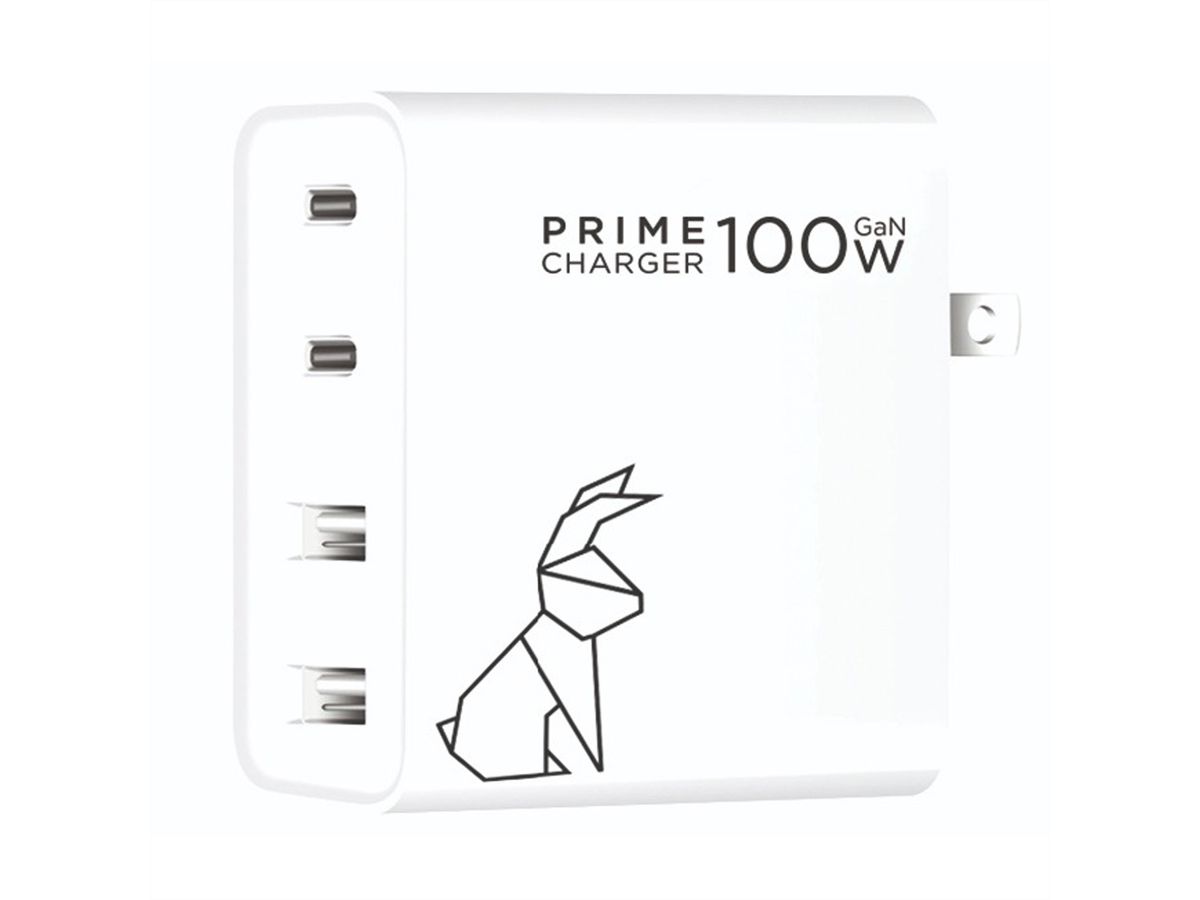 Rabbiter Power Home & Travel Prime Charger, 100W