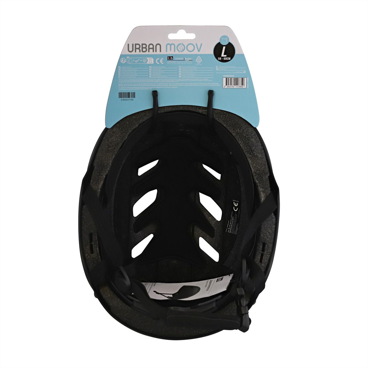T'nB URBAN MOOV Schutzhelm L, schwarz