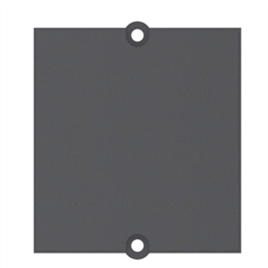BACHMANN Cache Module Custom avec dôme à visser, noir
