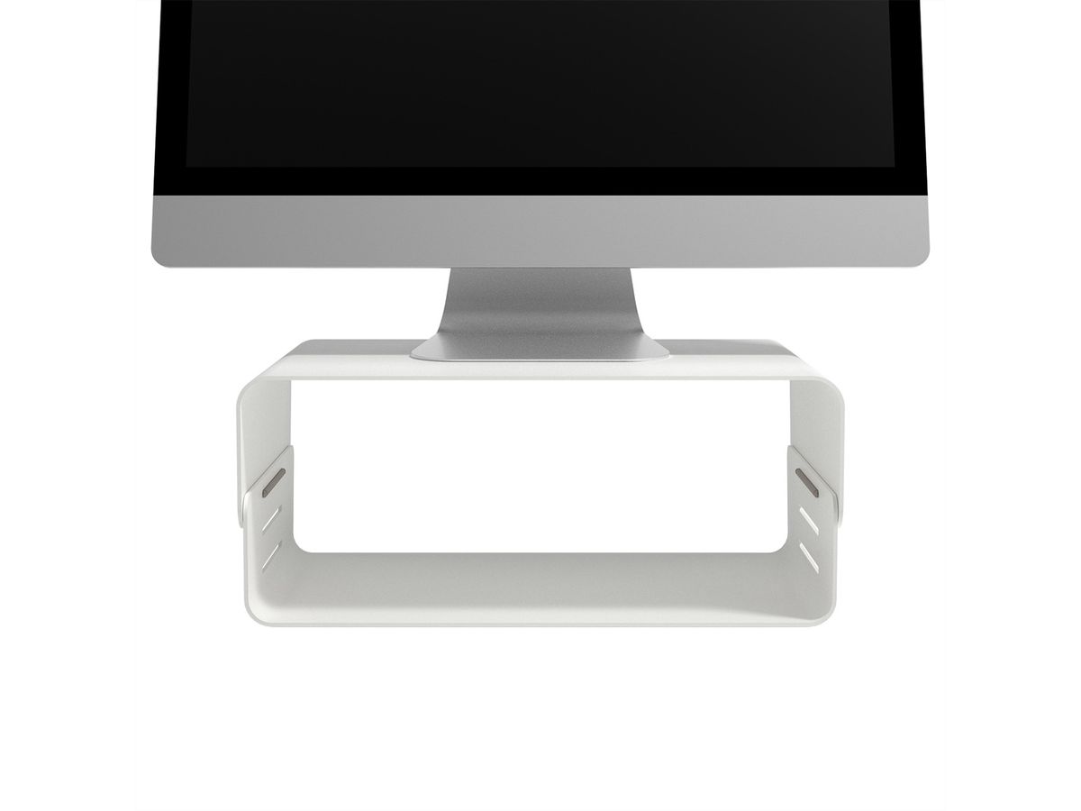 DATAFLEX Addit Bento verstellbare Monitorerhöhung, weiß