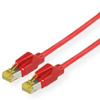 KERPEN Patchkabel Cat.6A (Class EA) S/F, MegaLine F6-90, HiRose TM31, LS0H, rot, 1,5 m