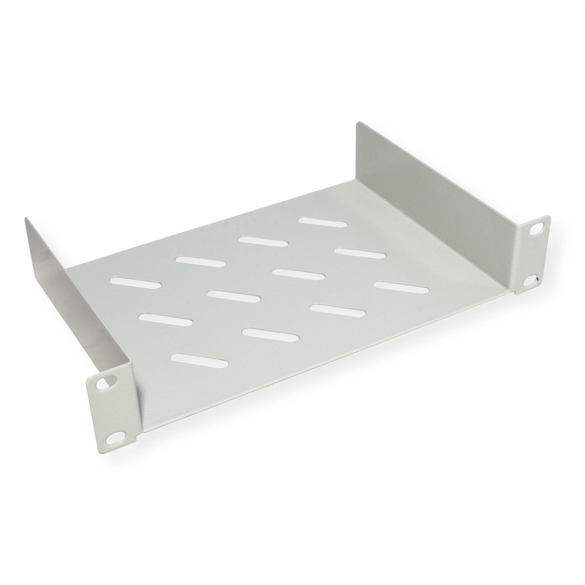 ROLINE 10-Zoll Fachboden 1 HE, 150 T grau