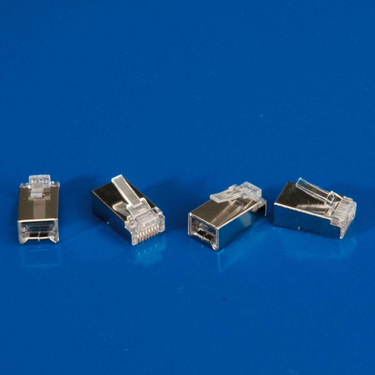 ROLINE Connecteur modulaire blindé RJ-45, Cat.6 (Classe E), 10 unités