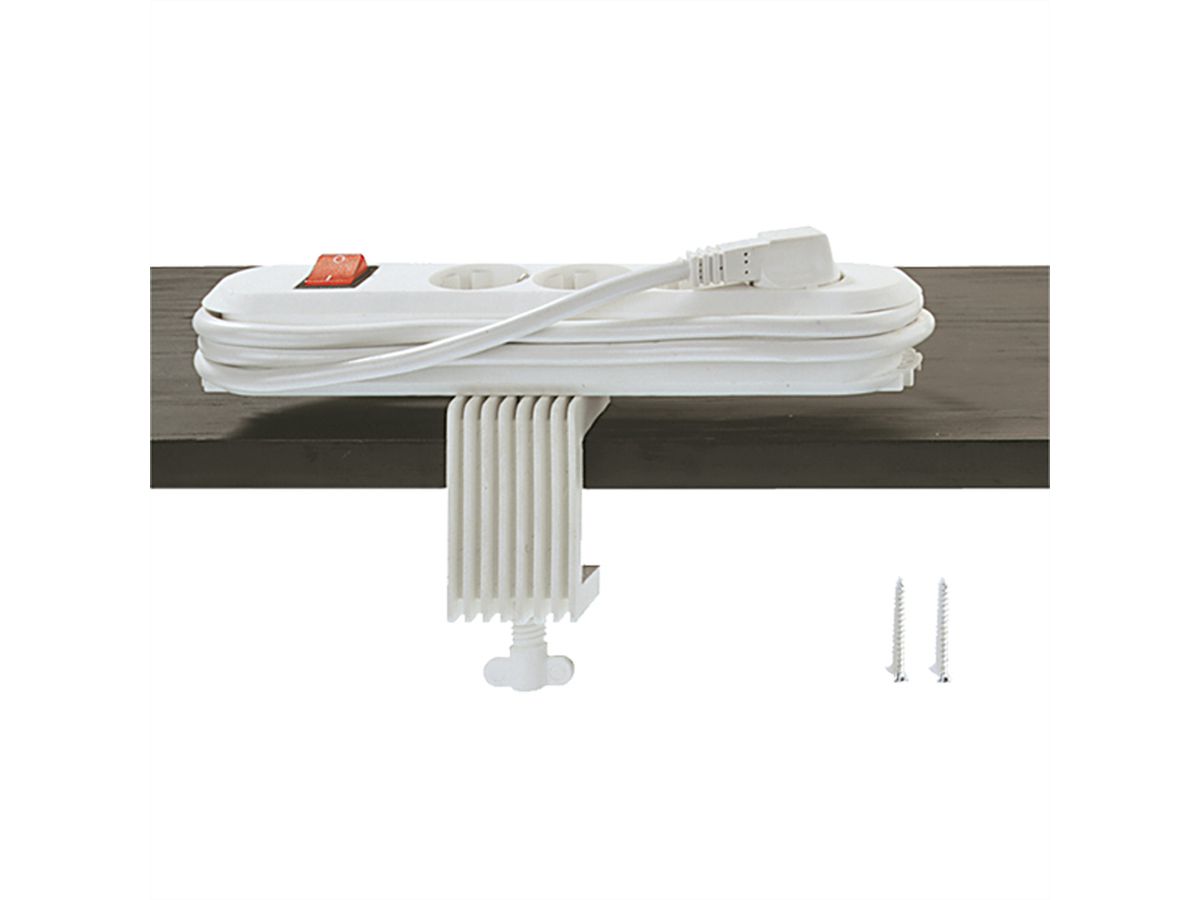 BACHMANN Schraubhalterung, Schraubhalterung für SMART Line weiss