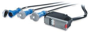 APC PDM1332IEC-3P Noir, Bleu, Gris unité de distribution d'énergie
