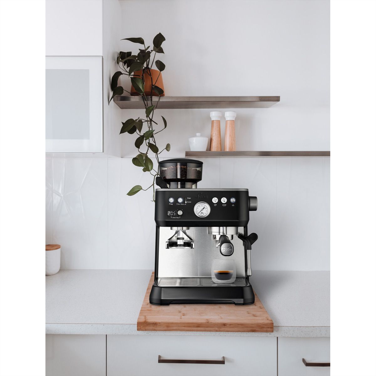 Solis Kaffemaschine Perfetta 1019, schwarz