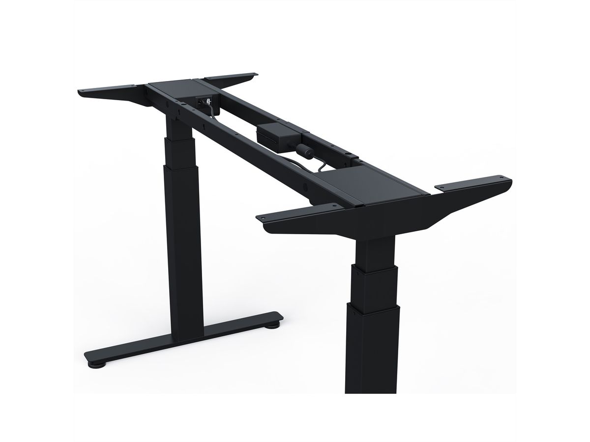 WRK21 Tischgestell Work, 100-180 x 80 / 66,5-130,5cm Höhe