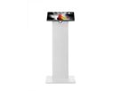 Hagor Indoorstele vis-it Tilt, blanc, Borne d'intérieur indépendante avec réglage de l'inclinaison en continu, blanc