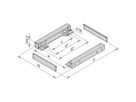 SCHROFF Sockel - SOCKEL SEISMIC 600B 600T