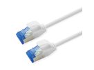 ROLINE Cordon Cat.6A (Classe EA) S/FTP (PiMF), LSOH, PoE , blanc, 2 m