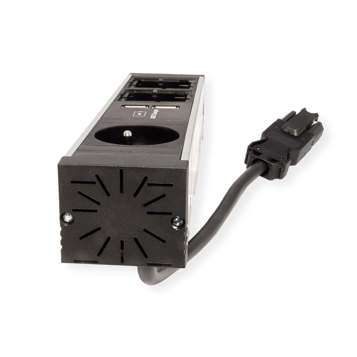 BACHMANN VENID 1xUTE 1xUSB Charger 2xCM 0,2m GST18