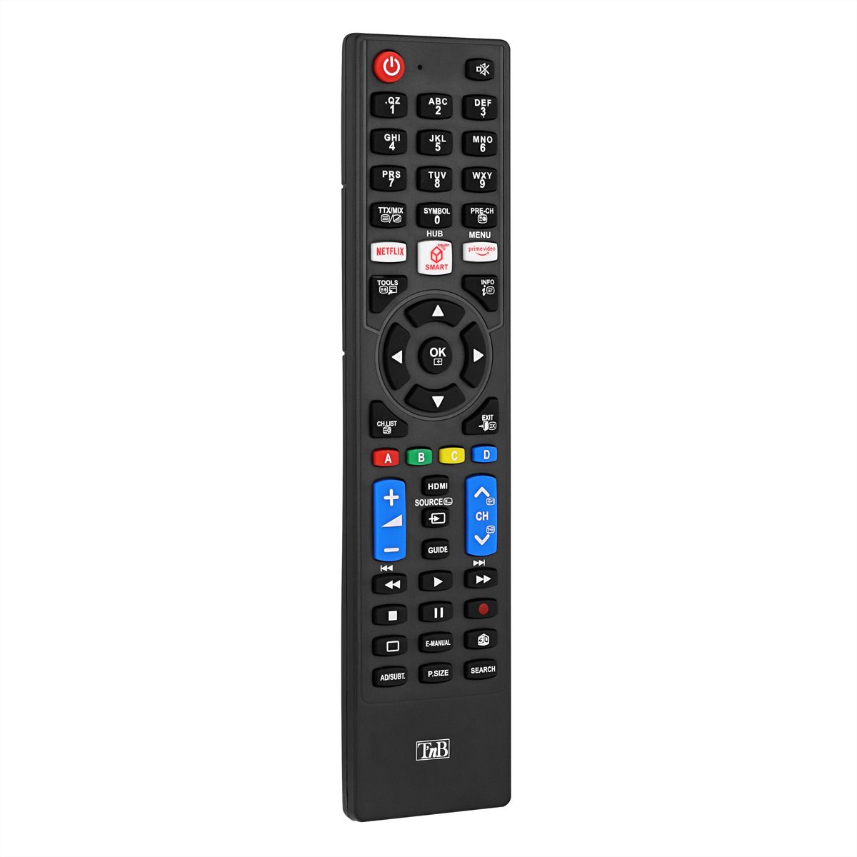 T'nB Universalfernbedienung Panasonic, Philips, LG, Samsung & Sony