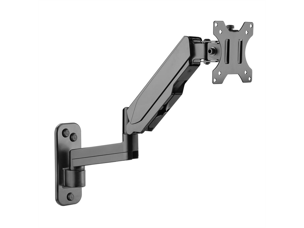 VALUE LCD-Arm, Wandmontage, 5 Gelenke, 17-32 Zoll, bis 8 kg, schwarz