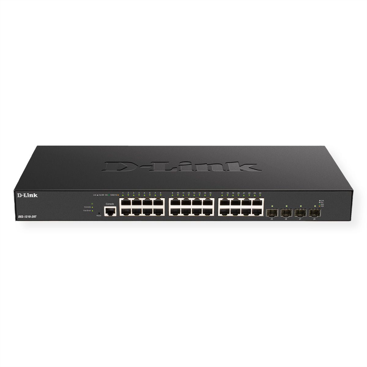 D-Link DXS-1210-28T Switch Smart Managed 24x 10G Base-T + 4 x 10G/25G SFP28