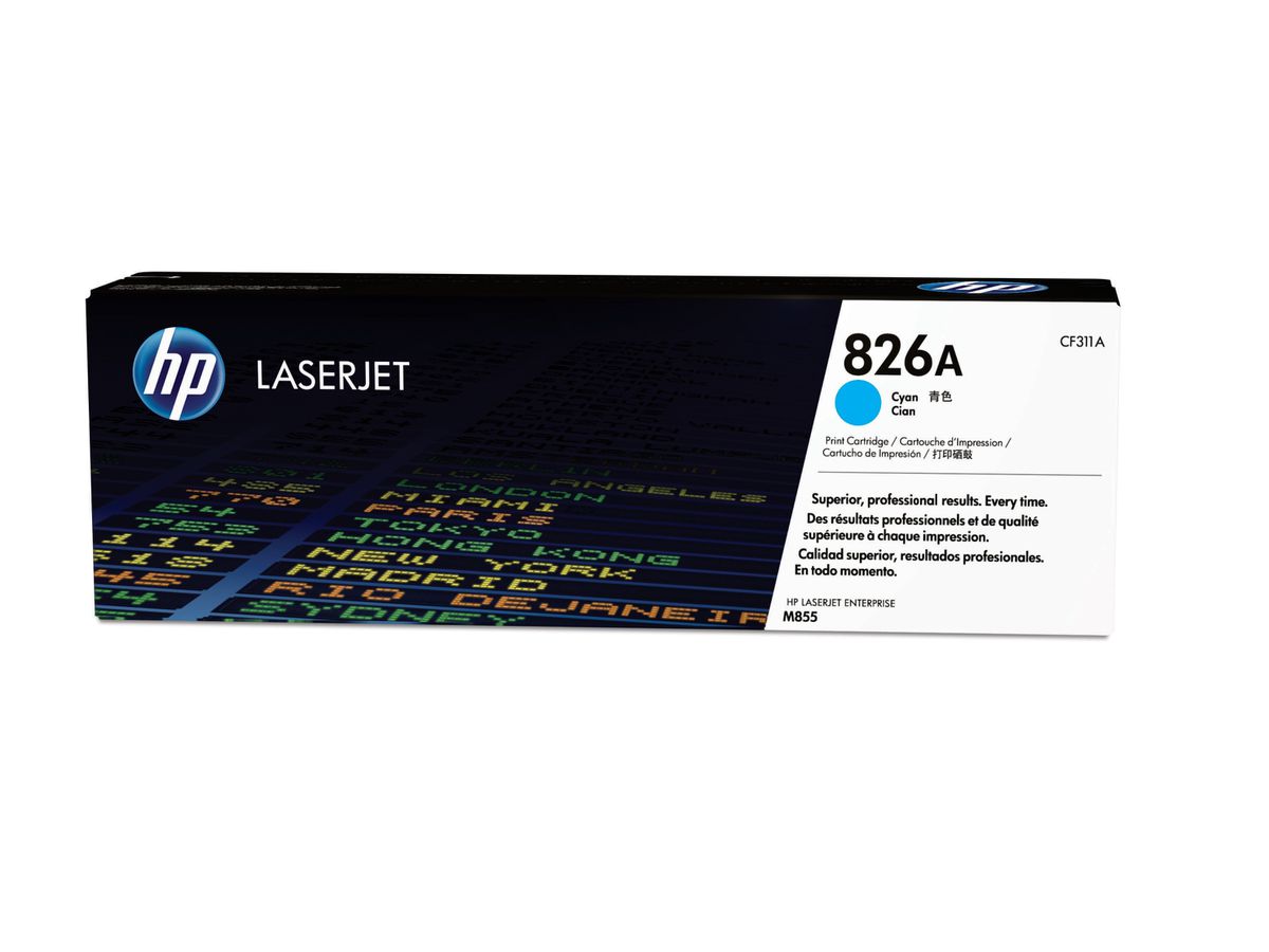 HP 826A Cyan Original LaserJet Tonerkartusche