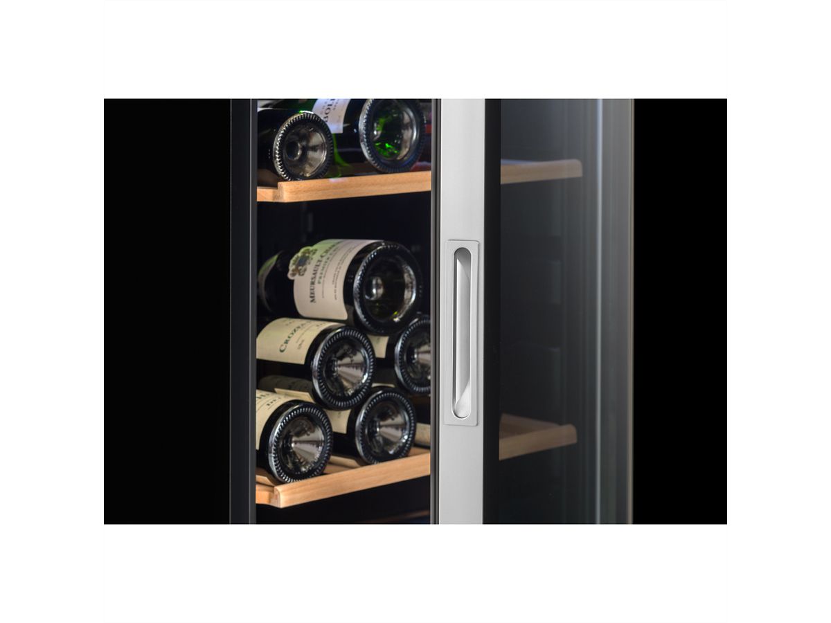 Climadiff Armoire à vin CD90B1, Autonome, 2 zone, 91 bouteilles