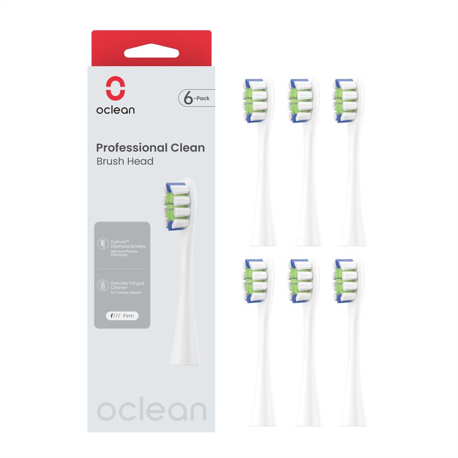 Oclean Professional clean -6 pack, Weiss