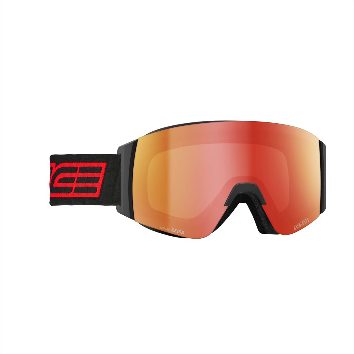 Salice Occhiali Lunettes de ski 105DARWF, Black/Red / Darw Red