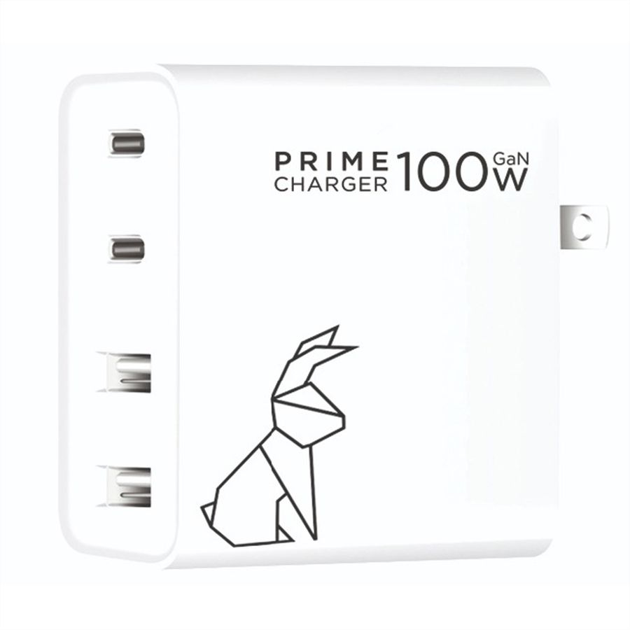 Rabbiter Power Home & Travel Prime Charger, 100W