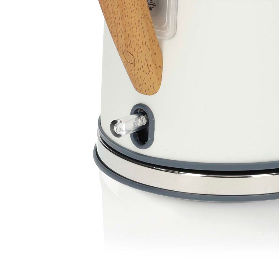 Bouilloire Nedis 1,7 l, blanc, Soft Touch, Strix