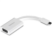 TRENDnet TUC-VGA2 USB-C VGA Weiß Kabelschnittstellen-/adapter
