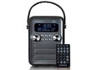 Lenco DAB+ Radio PDR-051BKSI, BT, USB, SD, RC, aufladbare batterie