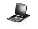 ATEN CL5816N 48cm-LCD KVM Switch USB-PS/2,VGA, 16 Port, CH-Layout