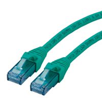 Cordon ROLINE UTP Cat.6A / 10 Gigabit, Component Level, LSOH, vert, 0,3 m