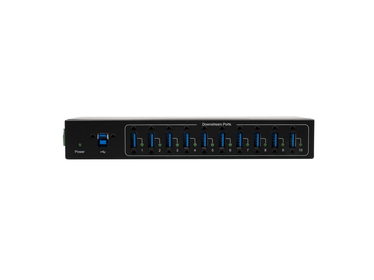 EXSYS EX-11220HMVS HUB 10 ports USB 3.2 Gen 1 Métal VIA VL811+ Chipset