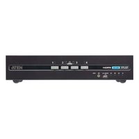 ATEN CS1144H4C Commutateur KVM sécurisé HDMI à 4 ports USB et double affichage avec CAC