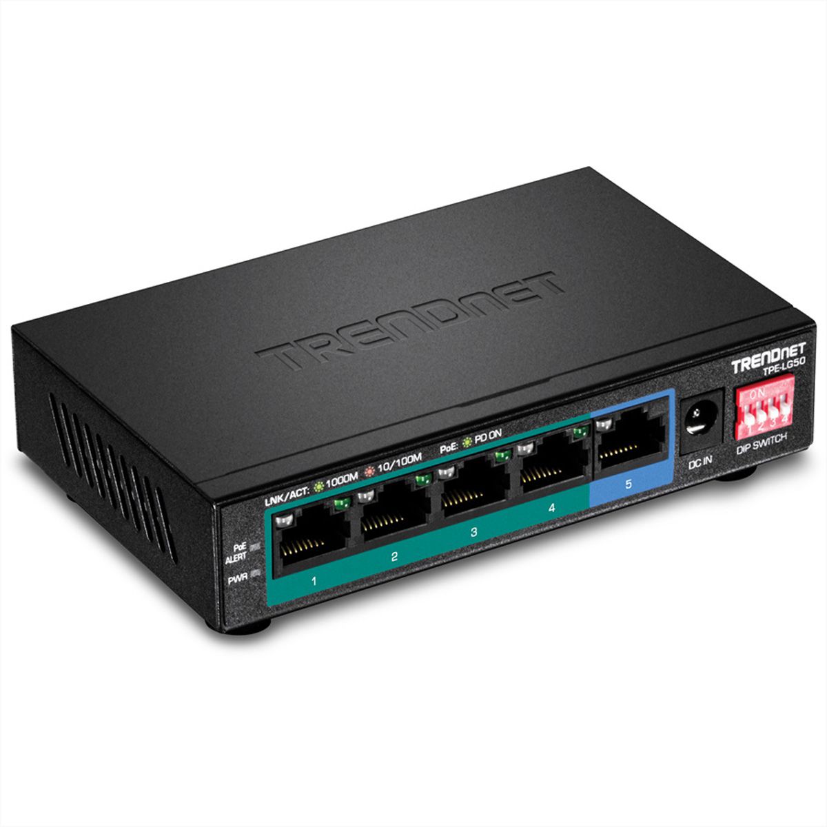 TRENDnet TPE-LG50 PoE+ Switch