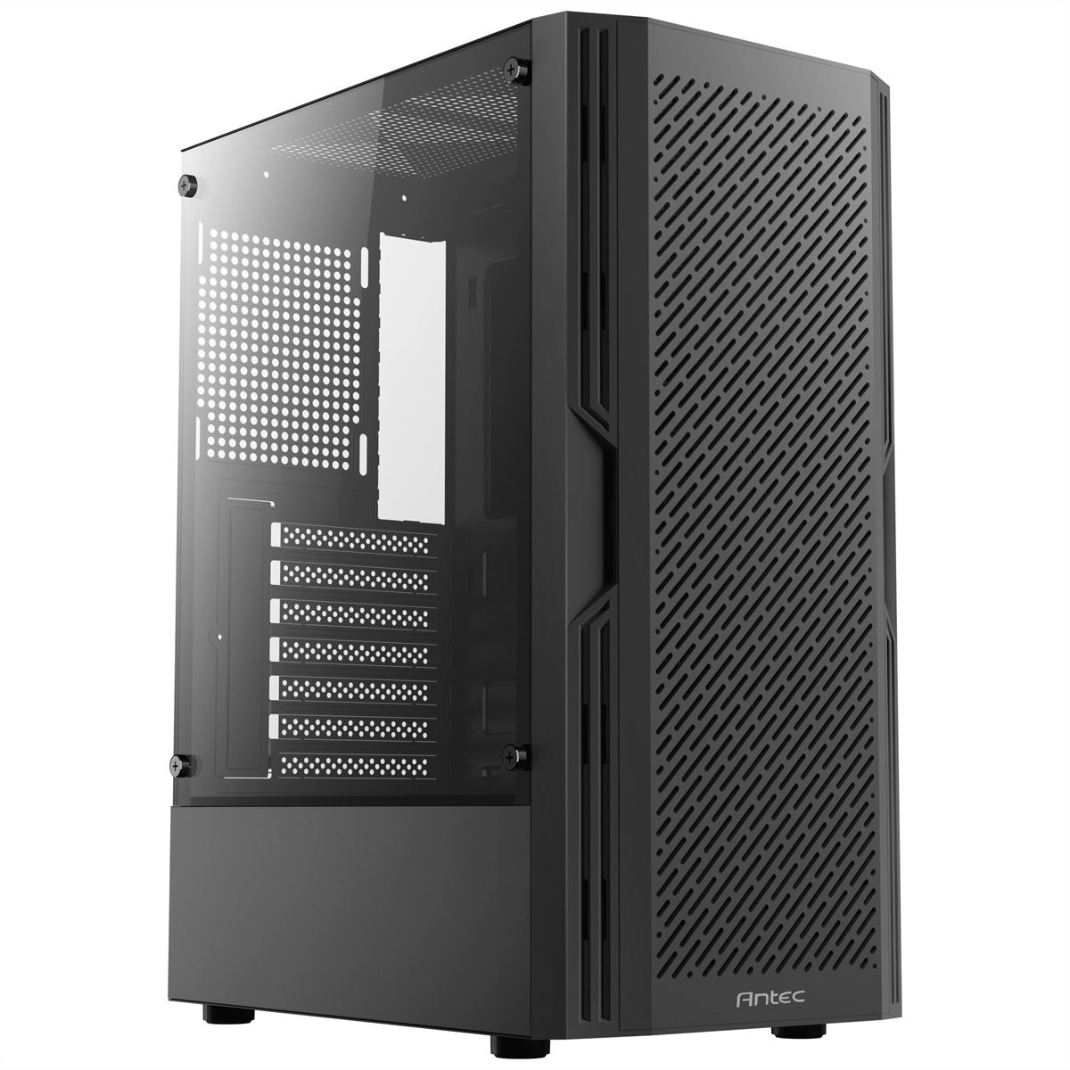 ANTEC AX20 PC Gehäuse Midi Tower Gaming Black ATX, schwarz
