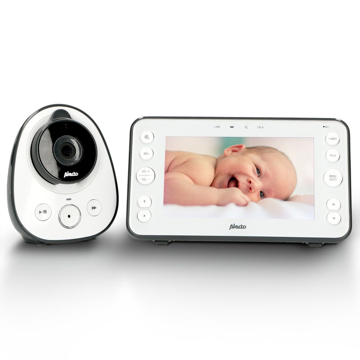 Alecto DVM-150C - Caméra supplémentaire pour DVM-150,, Blanc, anthracite