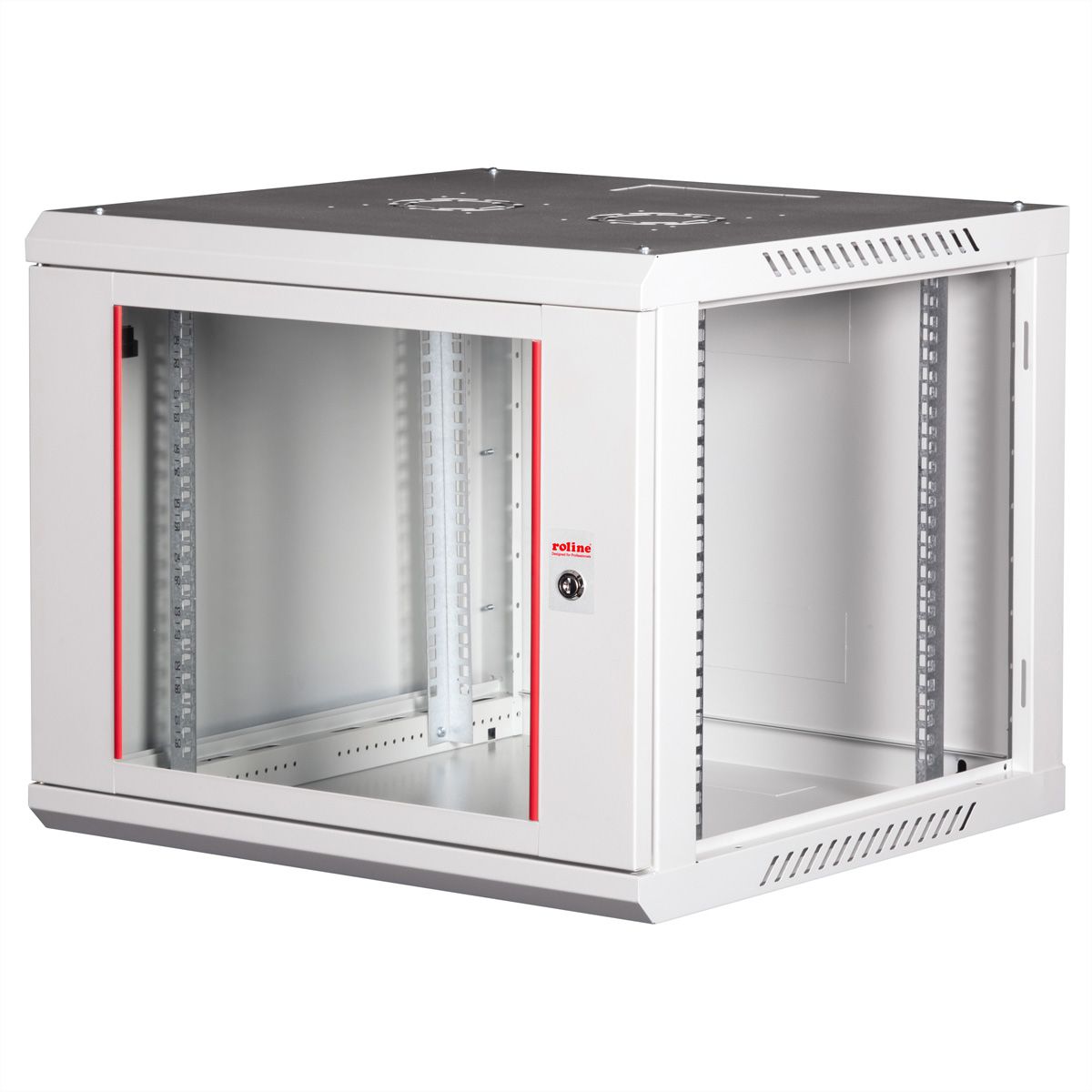 ROLINE 19-Zoll Wandgehäuse Basic Plus 9HE, 600x600 BxT grau