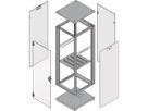 SCHROFF Châssis HD-U 12U 553B 900P 7021