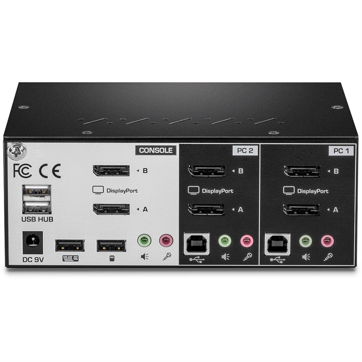 TRENDnet TK-240DP Switch KVM DisplayPort 2 ports à double écran