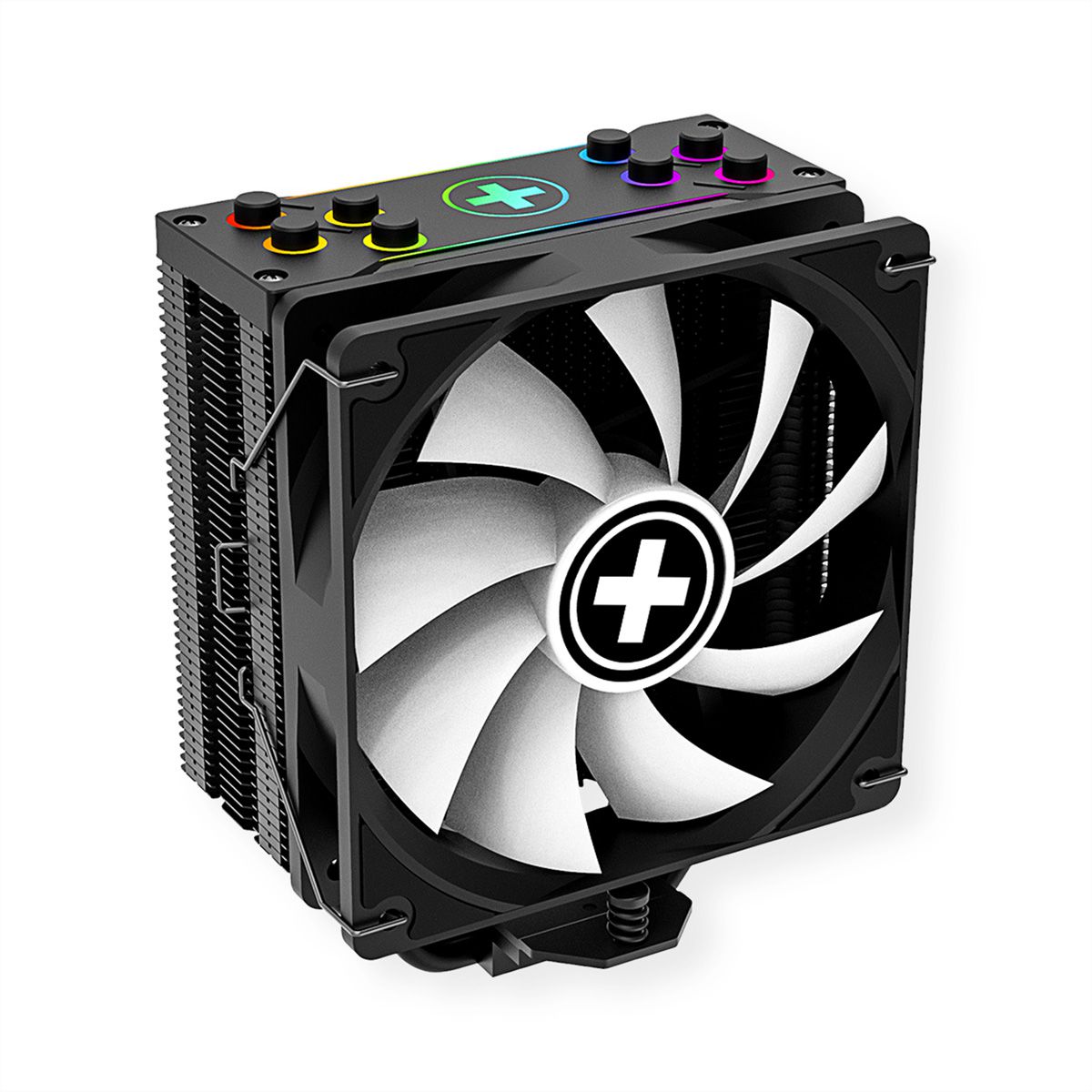 Xilence M704PRO.ARGB AMD und Intel CPU Kühler, 120mm ARGB PWM Lüfter, 180W TDP