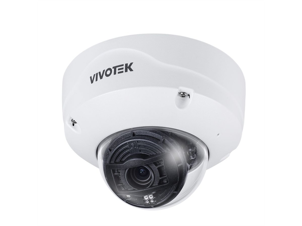 Vivotek FD9391-EHTV-v2 Vandal-Dome Kamera 8 MP, 43-110°, IR-LED bis 50m