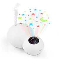 Alecto Baby Humidificateur et Projecteur BC-21, blanc