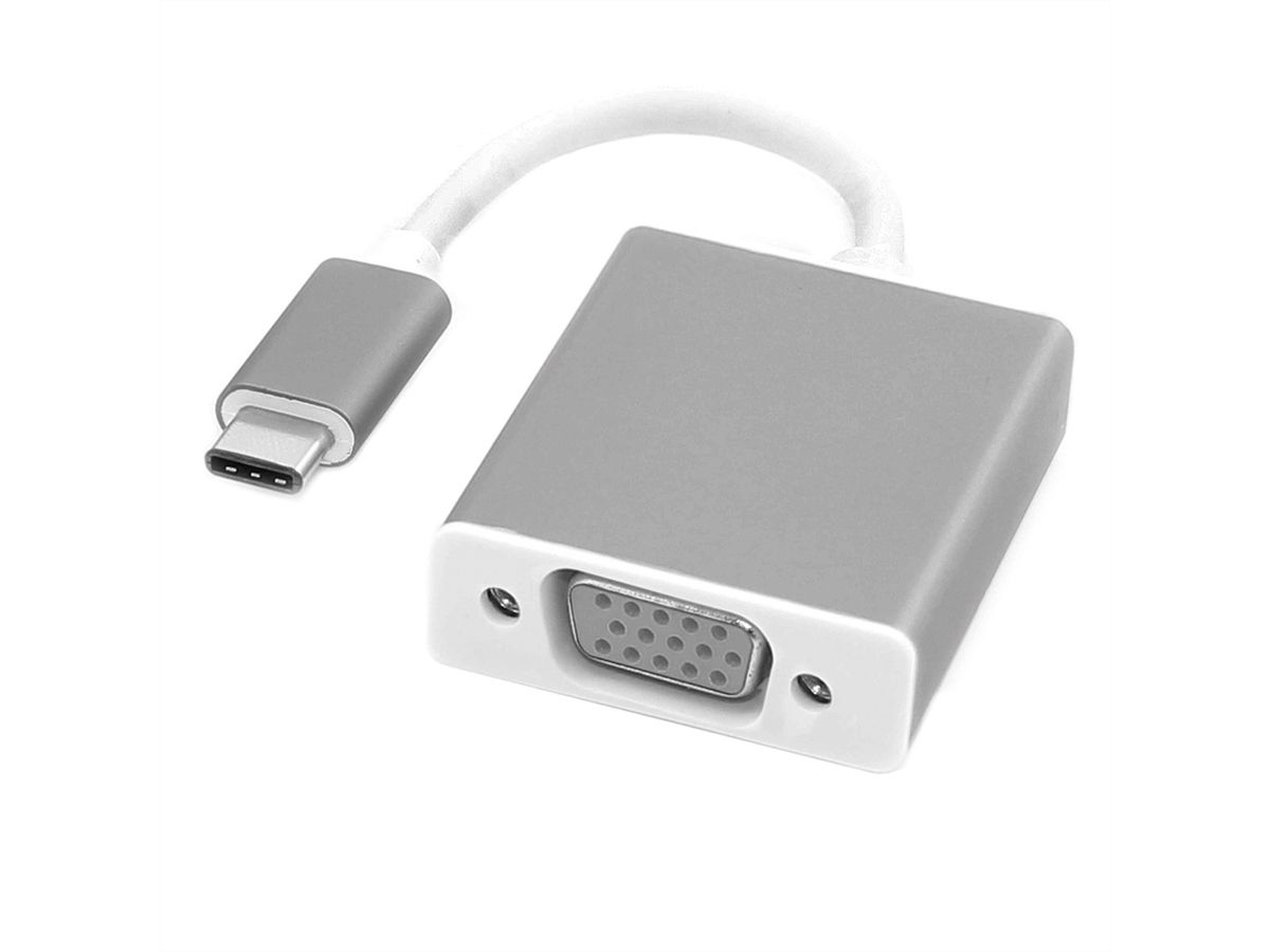 ROLINE Display Adapter USB Typ C - VGA