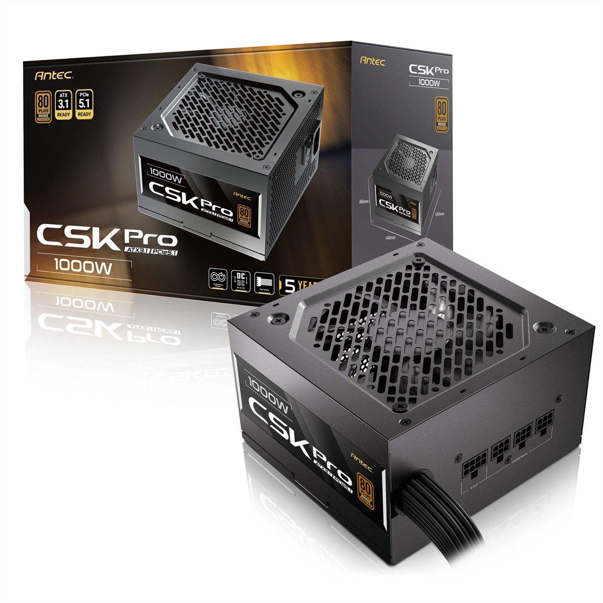 ANTEC CSK1000 PRO ATX3.1 Netzteil 1000W