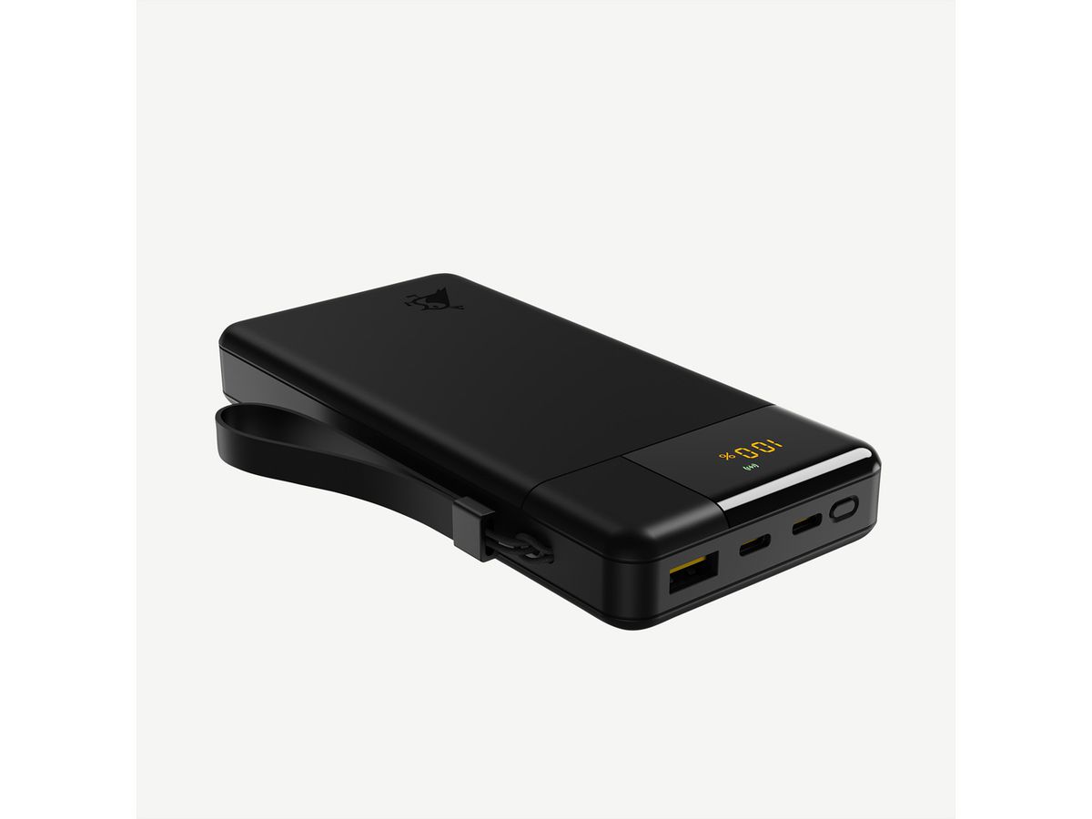 Aqiila Powerbank Powerbird B20+, 65W, Schwarz, 20.000 mAh