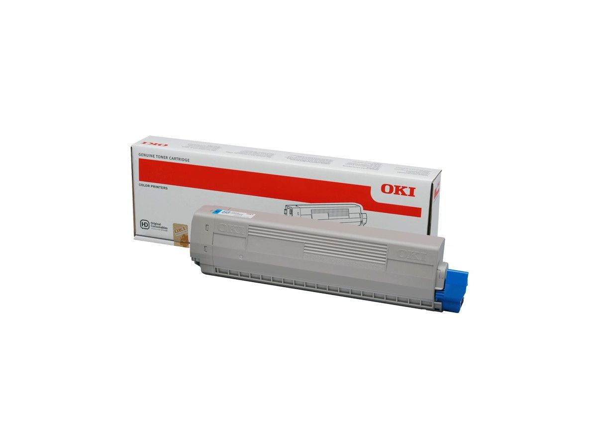 OKI 44844507 Cartouche de toner Original Cyan 1 pièce(s)