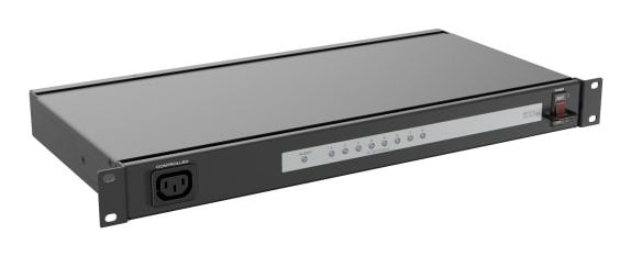 Middle Atlantic Products RLNK-910R-IEC-NS Stromverteilereinheit (PDU) 9 AC-Ausgänge Schwarz