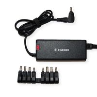 Xilence XM010 Universal Notebook Ladegerät, 9 Adapter, LED Anzeige, 90W