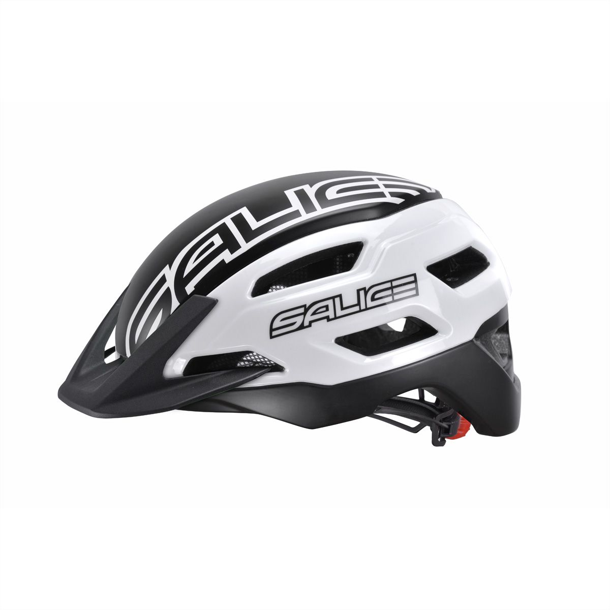 Salice Occhiali Casque de vélo Stelvio, M-L 54-60, White-Black